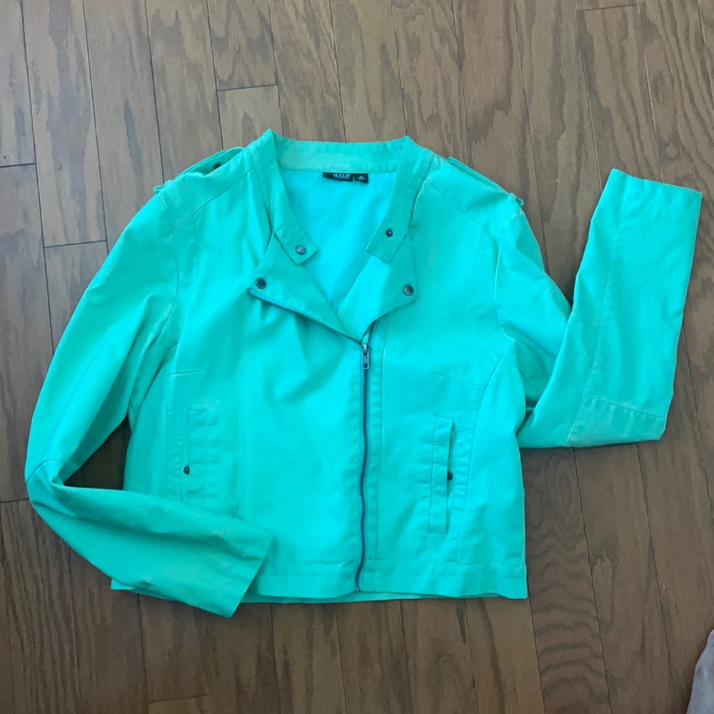 Faux Leather Jacket